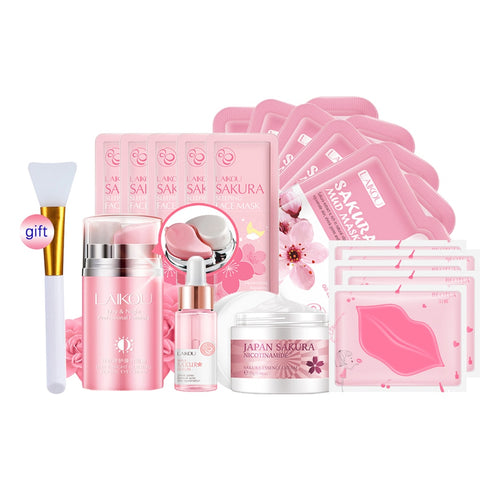 Women Beauty Health 24k Serum Skin Care Kit